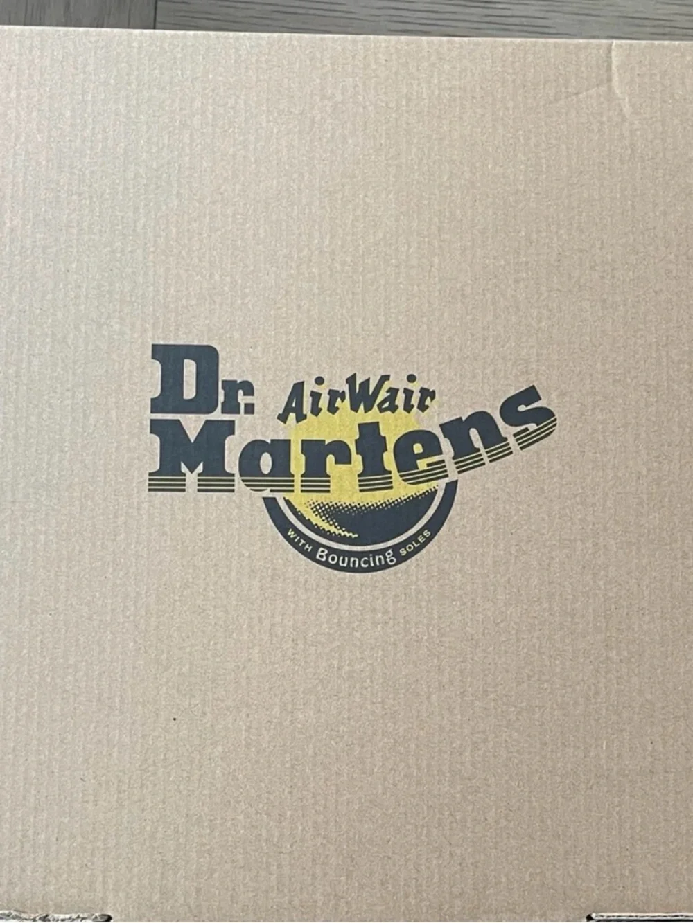 Dr. Martens Box with Black and Yellow Logo